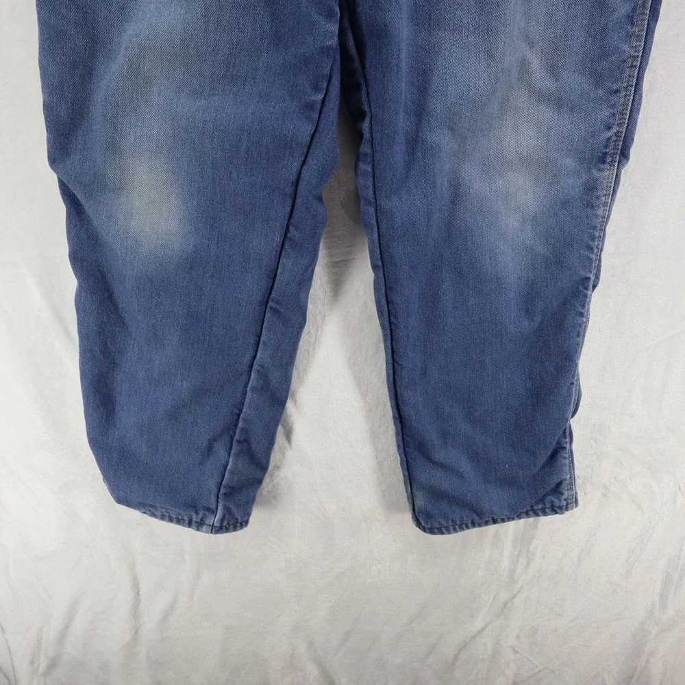 Tyndale FR Flame Resistant Lined Carpenter Jeans Mens 36x30 Blue Made in USA